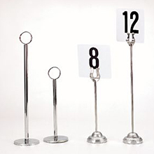 Table Card Holders and Number Stands